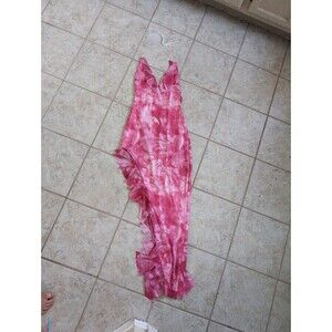 MIcas Tie Dye Halter Asymmetric Midi Dress 


RASPBERRY